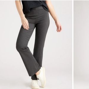 Quince Petite Ultra-Stretch Ponte Bootcut Pant